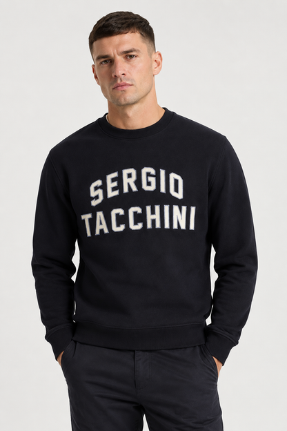 Sergio Tacchini Romano Sweatshirt Applique Logo Detail