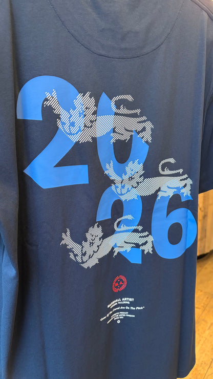 Marshall Artist | World in Motion T-Shirt - Navy