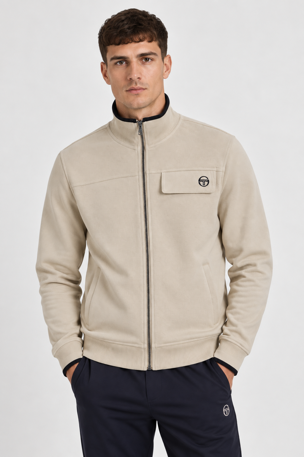 Sergio Tacchini Guilio Peyote Track Top Detail