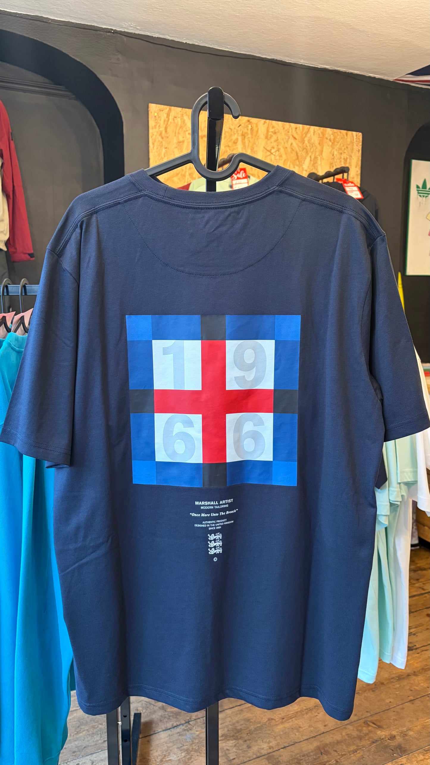 Marshall Artist | Zero Twenty Six T-Shirt - Navy