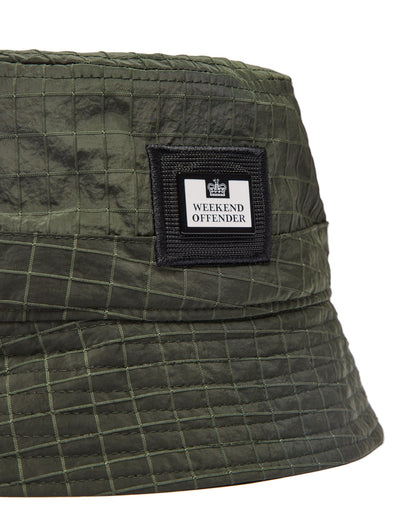 Weekend Offender | Boukhari Bucket Hat - Black Forest Green