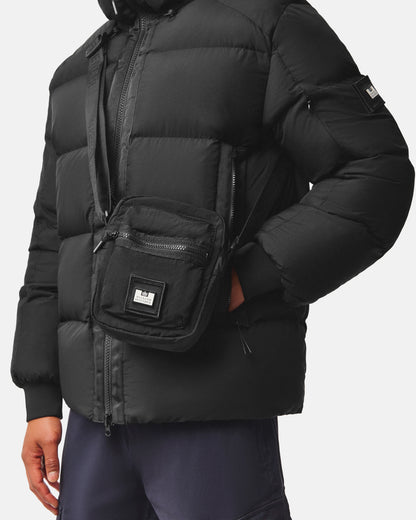 Weekend Offender Carmona Black Mens Crossbody Bag