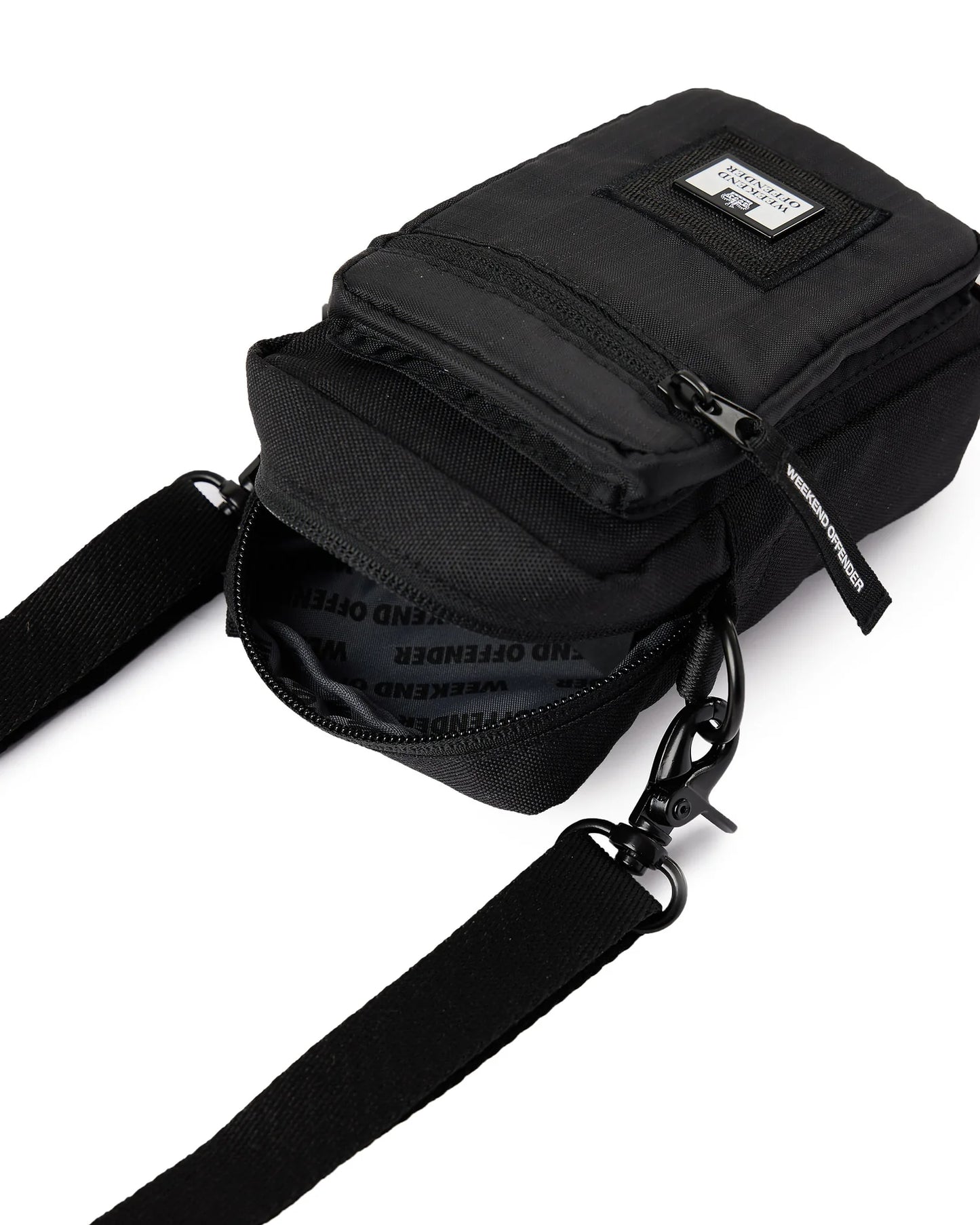 Weekend Offender | Small Crossbody Bag - Black Ripstop