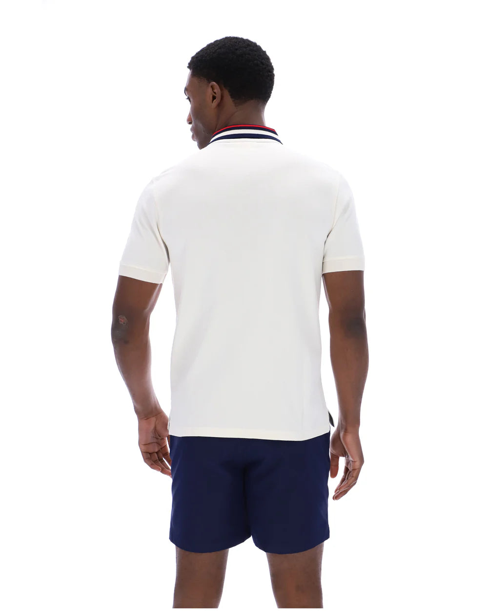 Fila | Achille Heritage Tape Basic Polo - Gardenia