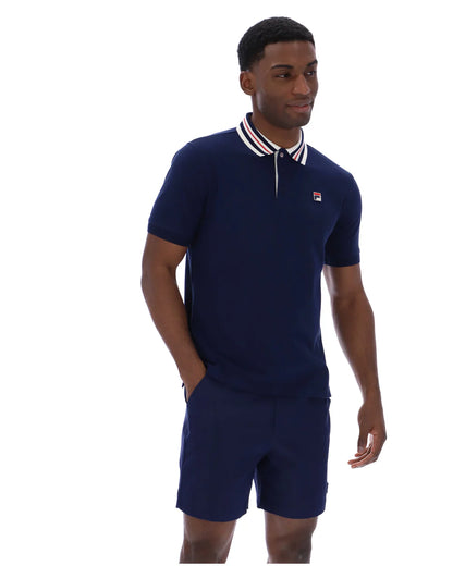 Fila | Achille Heritage Tape Basic Polo - Fila Navy