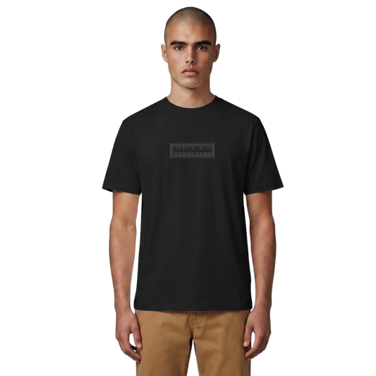 Napapijri | Box Logo T-Shirt - Black Beauty
