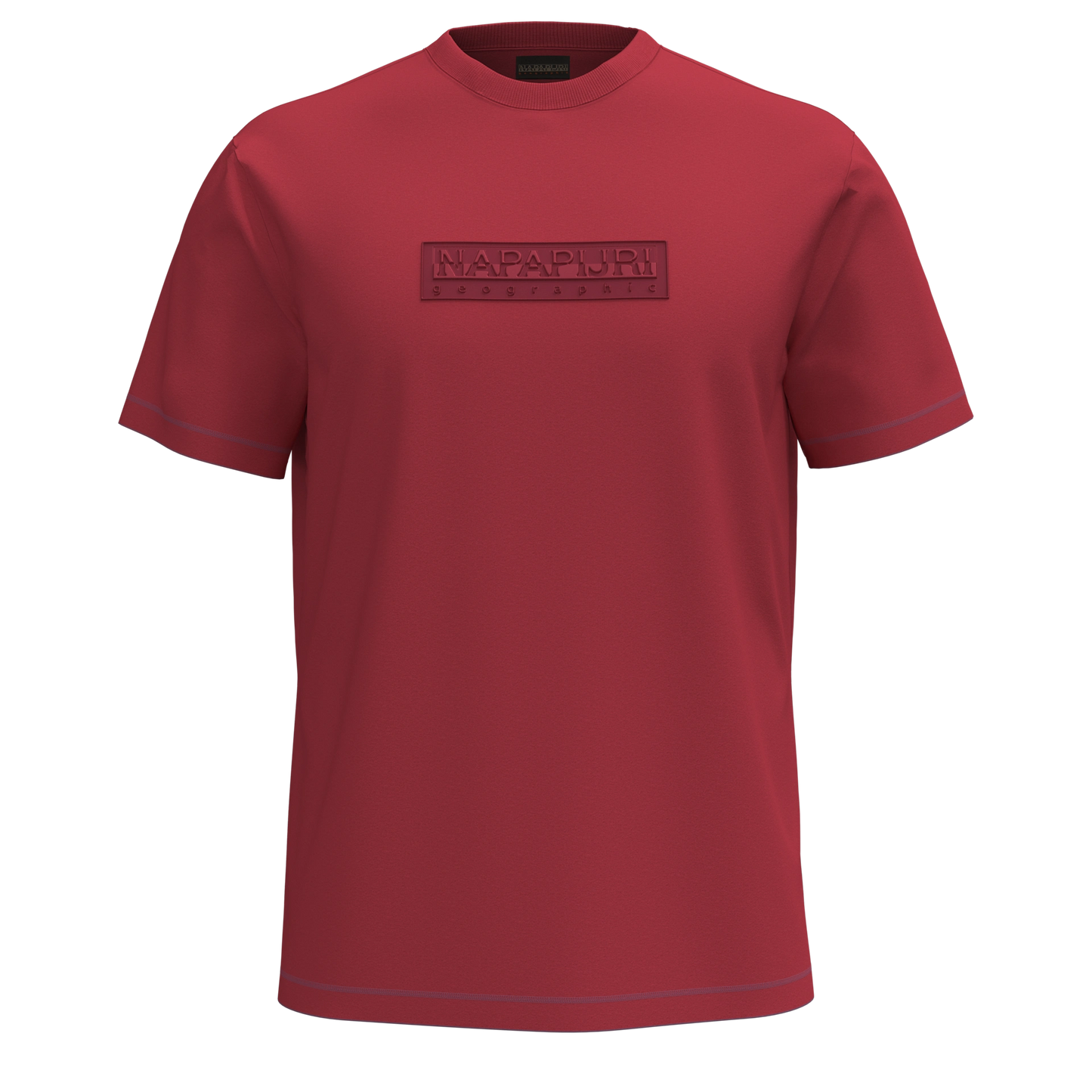 Napapijri | Box Logo Short Sleeve T-Shirt - Red