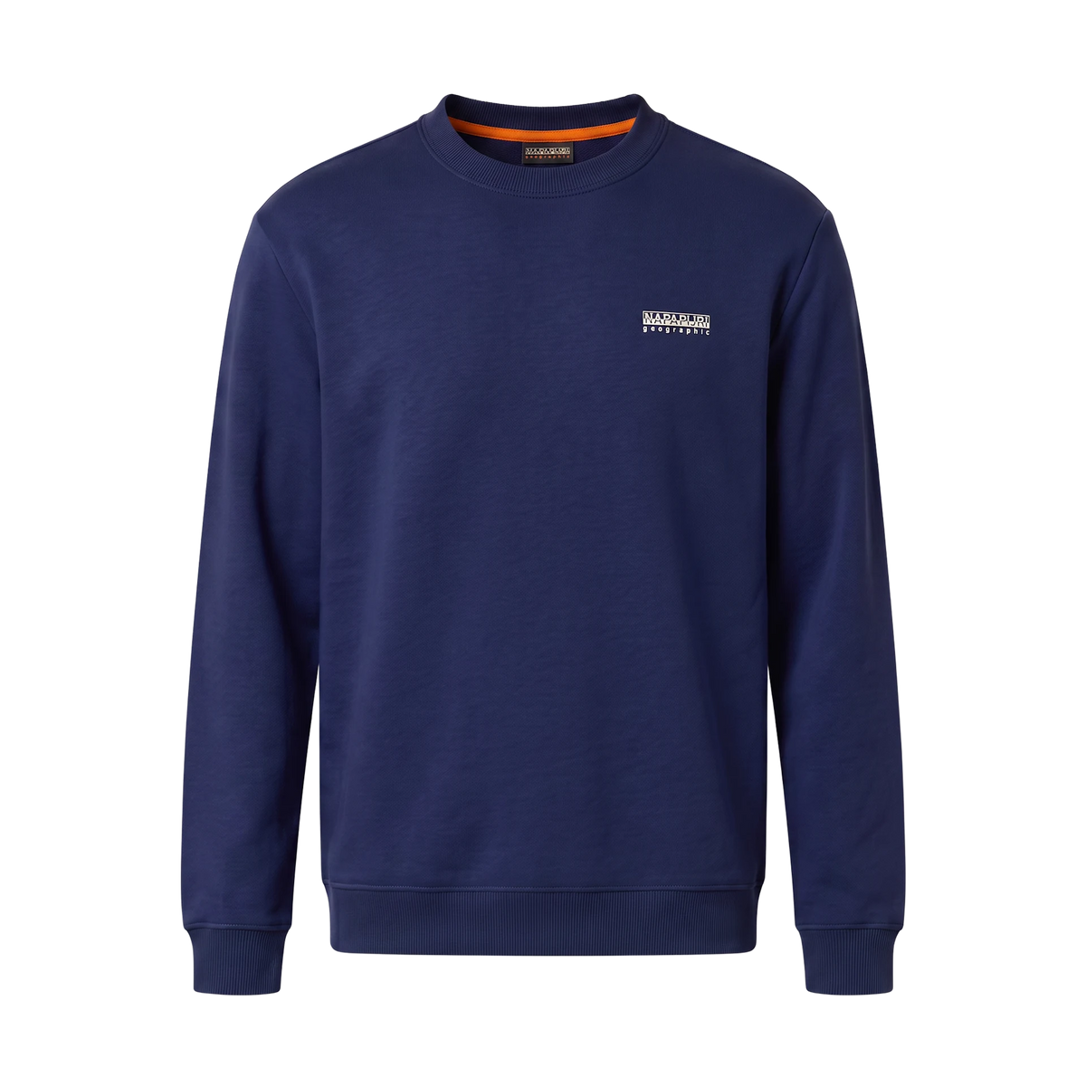 Napapijri Small Box Blue Marine Mens Sweatshirt Front