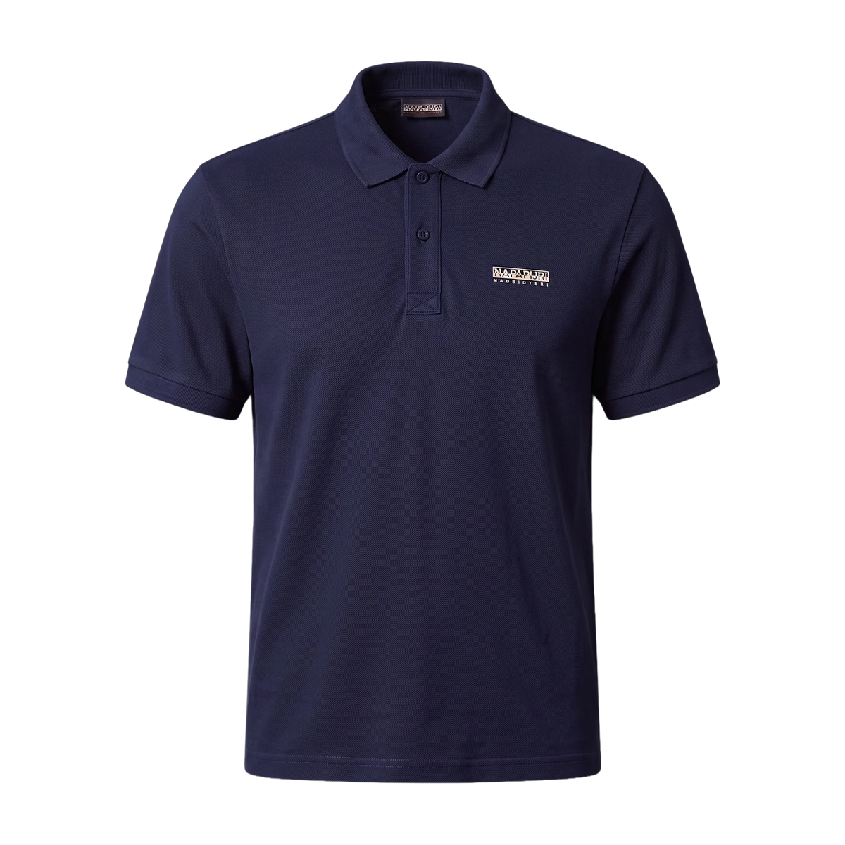 Napapijri E-Small Box Blu Marine Mens Polo Front View