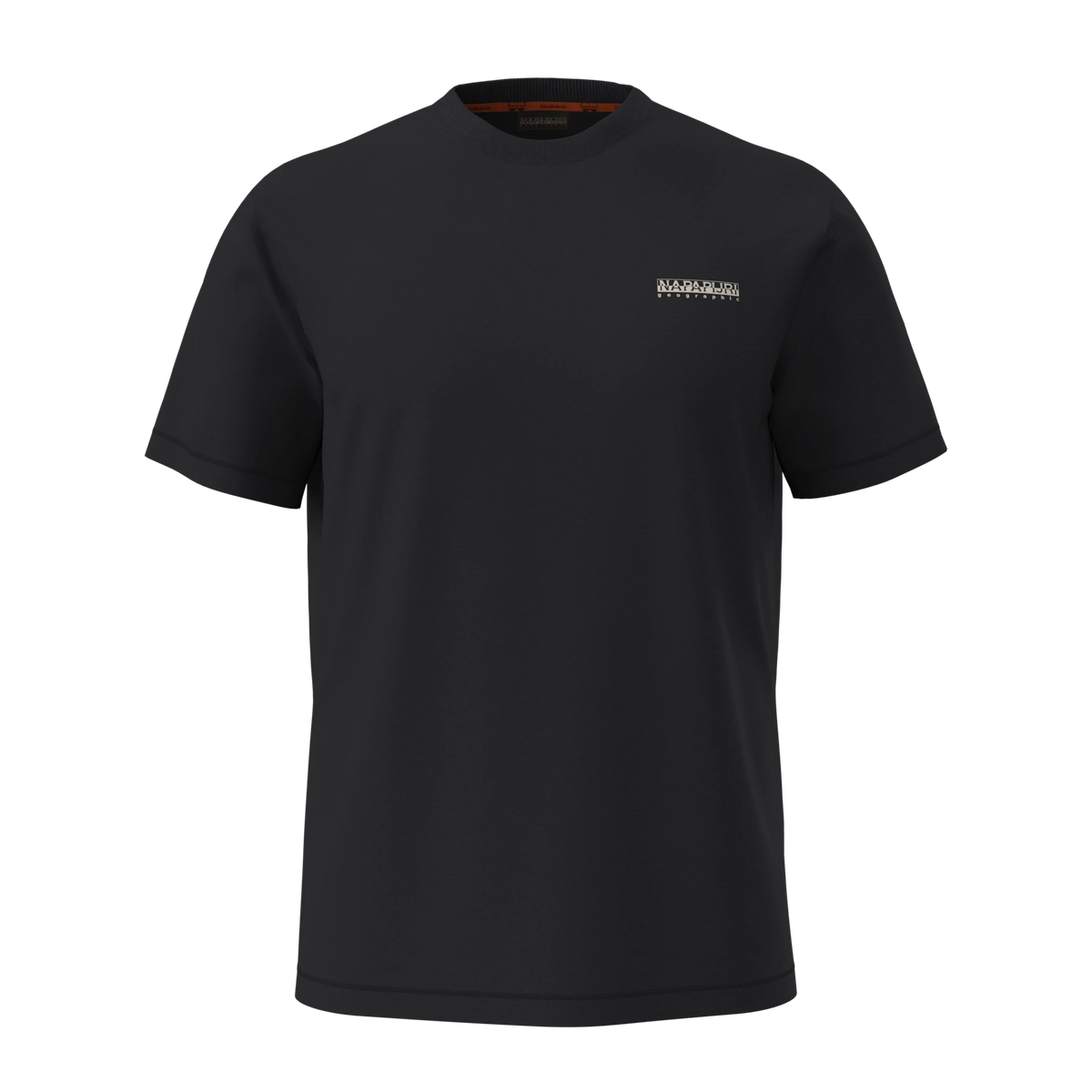Napapijri Small Box Black Beauty Mens T-Shirt Front View