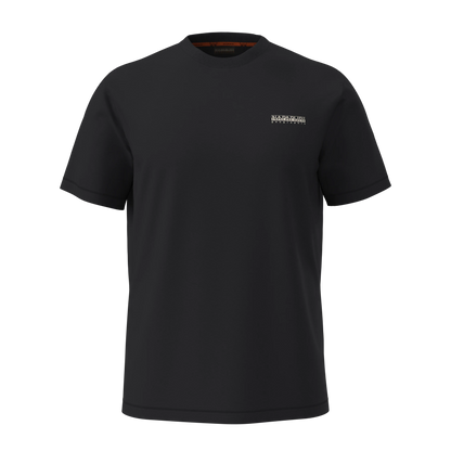 Napapijri Small Box Black Beauty Mens T-Shirt Front View
