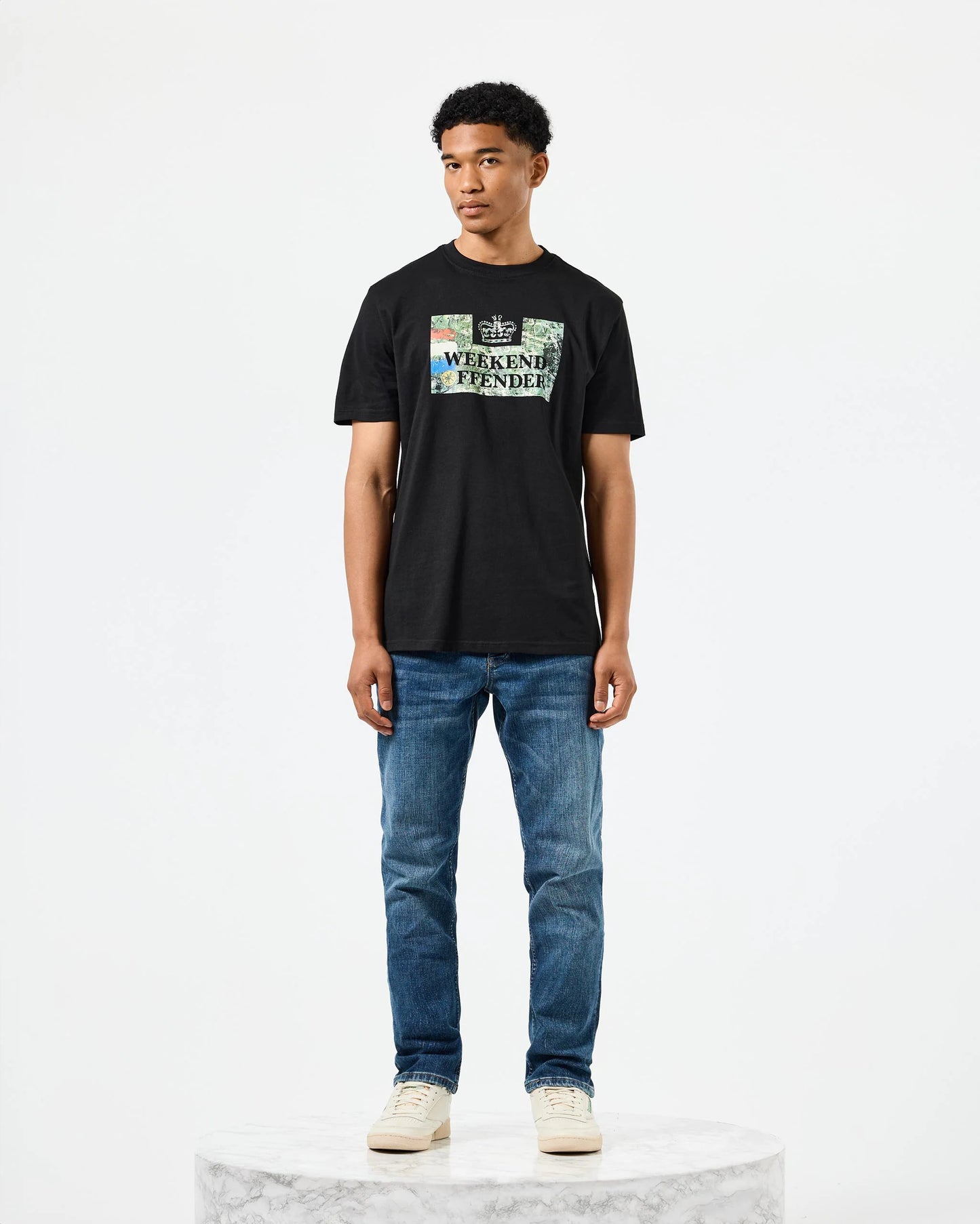 Weekend Offender - Badman Graphic T-Shirt - Black