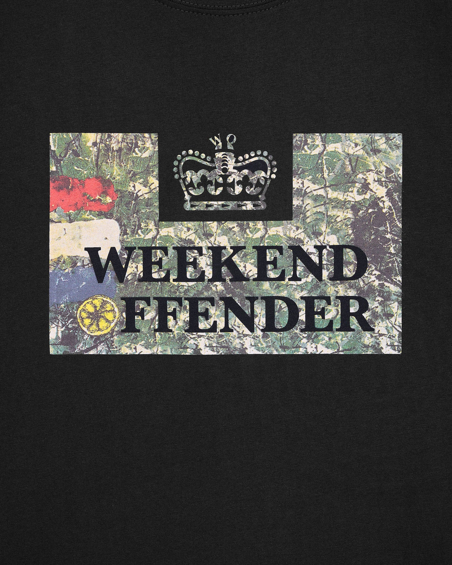 Weekend Offender - Badman Graphic T-Shirt - Black