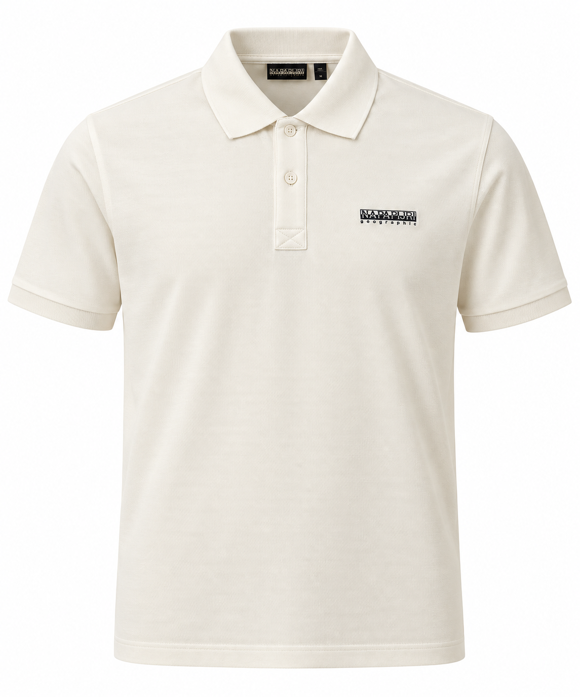 Napapijri E-Small Box Polo Shirt Beige Dimity