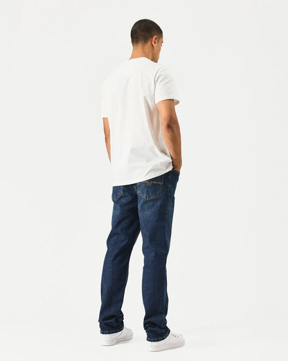 Weekend Offender - Straight Fit Denim Jeans - Dark Vintage