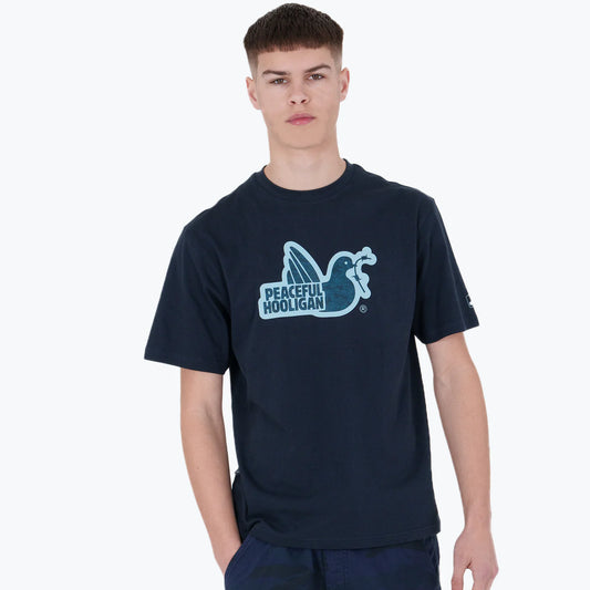 Peaceful Hooligan - DPM DOVE T-SHIRT NAVY