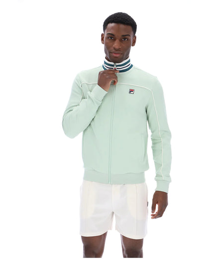 Fila | Federico Tipped Neck Track Jacket - Surf Spray