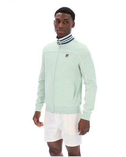 Fila | Federico Tipped Neck Track Jacket - Surf Spray