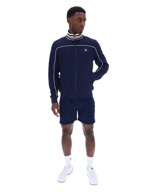 Fila | Federico Tipped Neck Track Jacket - Fila Navy