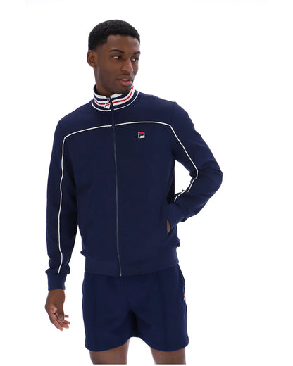 Fila | Federico Tipped Neck Track Jacket - Fila Navy