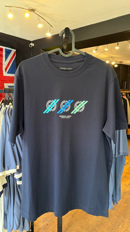 Marshall Artist | Treble Graphic T-Shirt - Navy