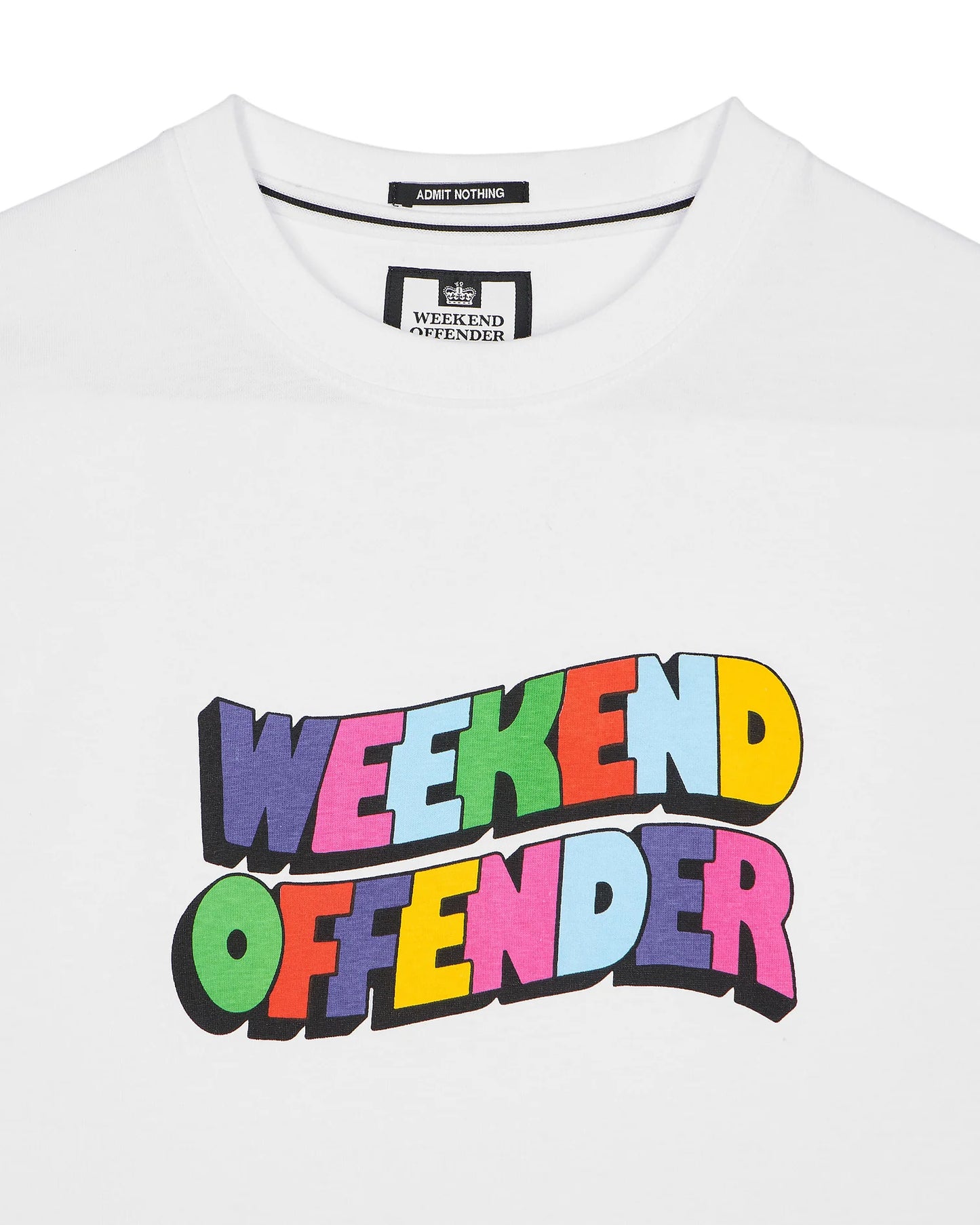 Weekend Offender - Hallelujah Graphic T-Shirt White