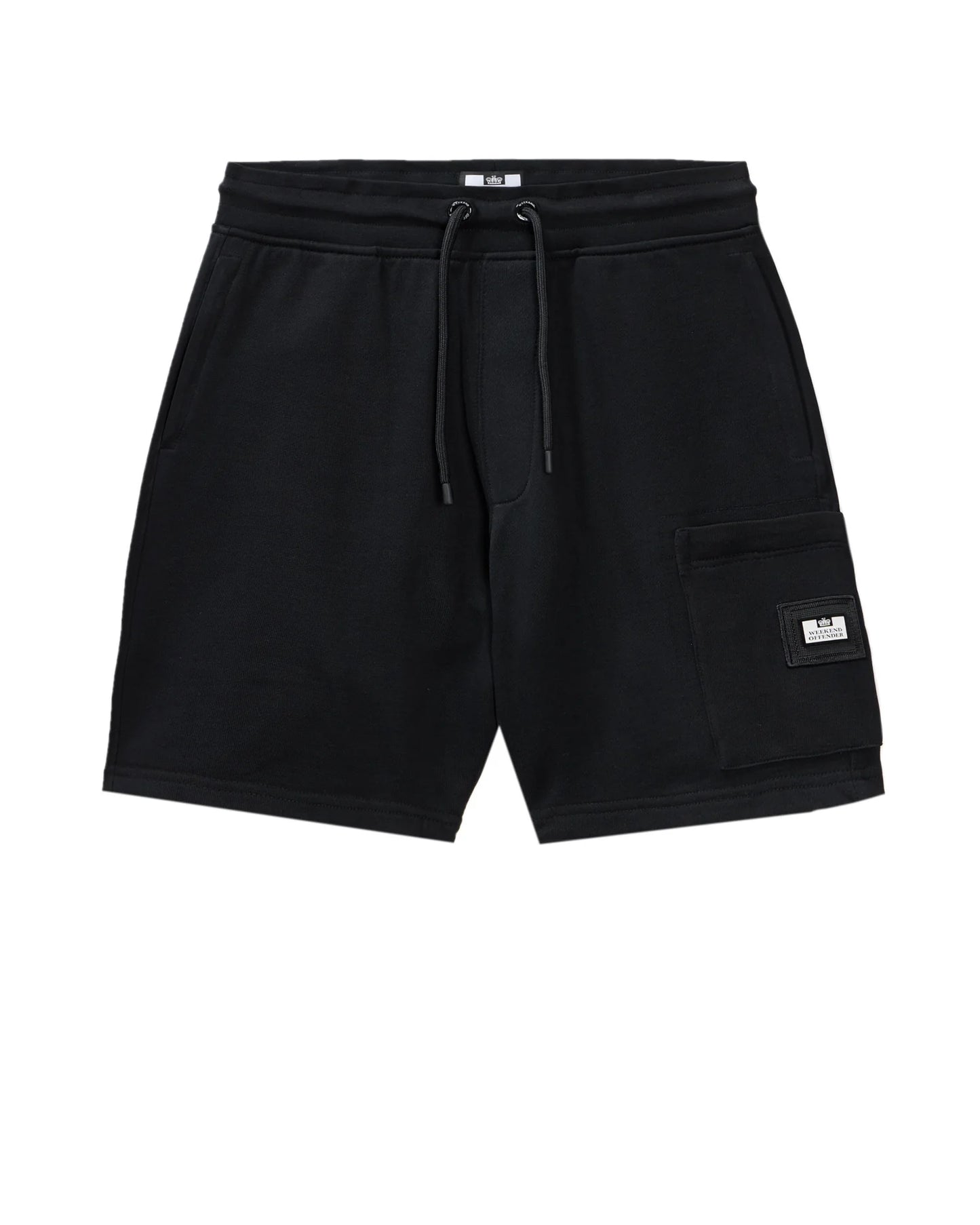 Weekend Offender - Hawkins Jogger Shorts Black