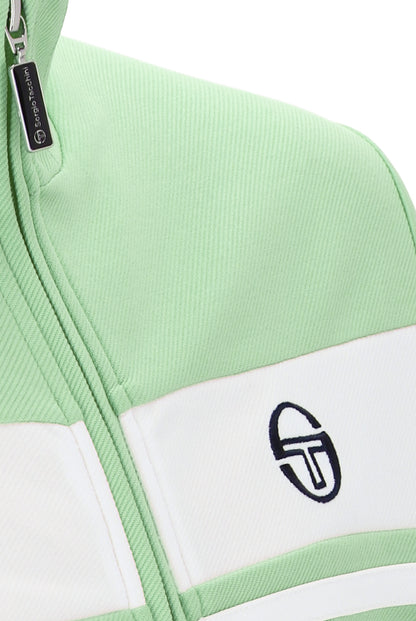Sergio Tacchini | Damarindo Track Top - Quiet Green / Gardenia