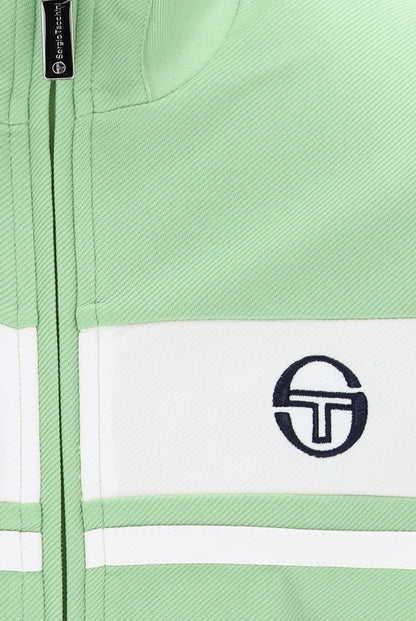 Sergio Tacchini | Damarindo Track Top - Quiet Green / Gardenia