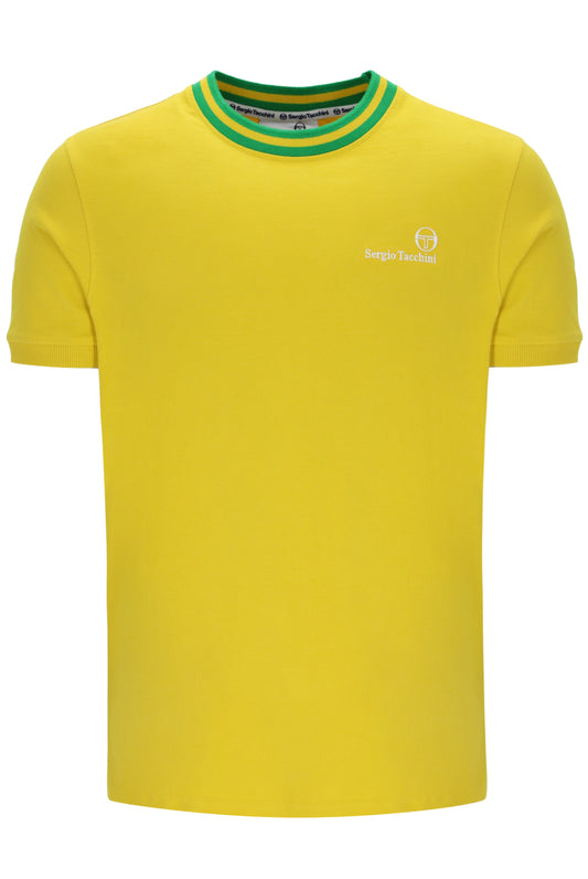 Sergio Tacchini | Rainer FC T-Shirt - Cyber Yellow / Fern Green