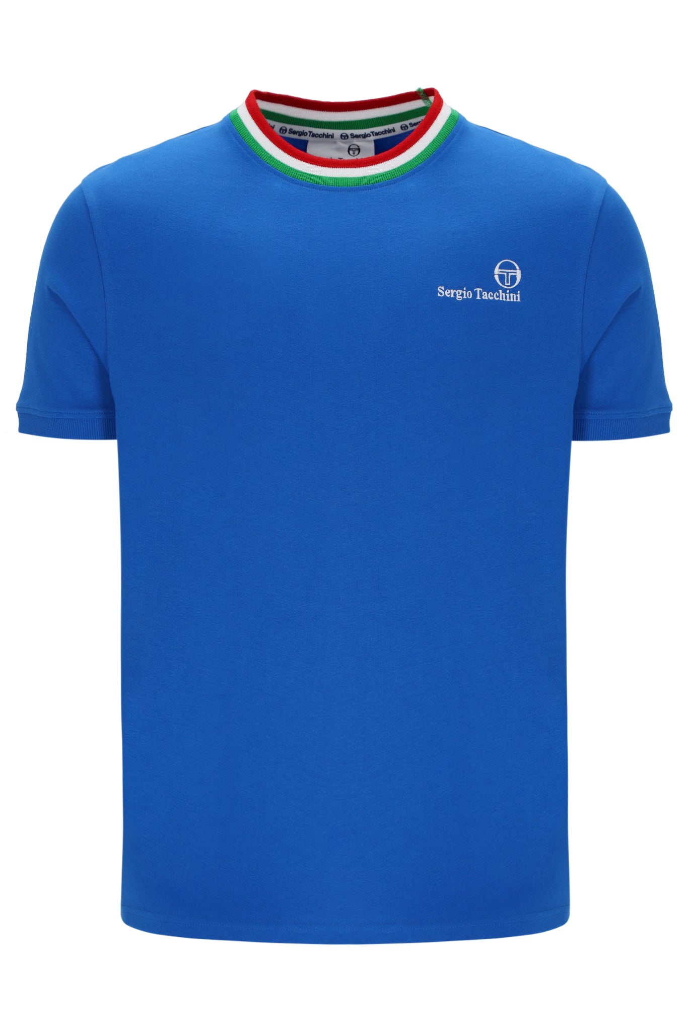 Sergio Tacchini | Rainer FC T-Shirt - Strong Blue/Fern Green/Adrenaline Rush