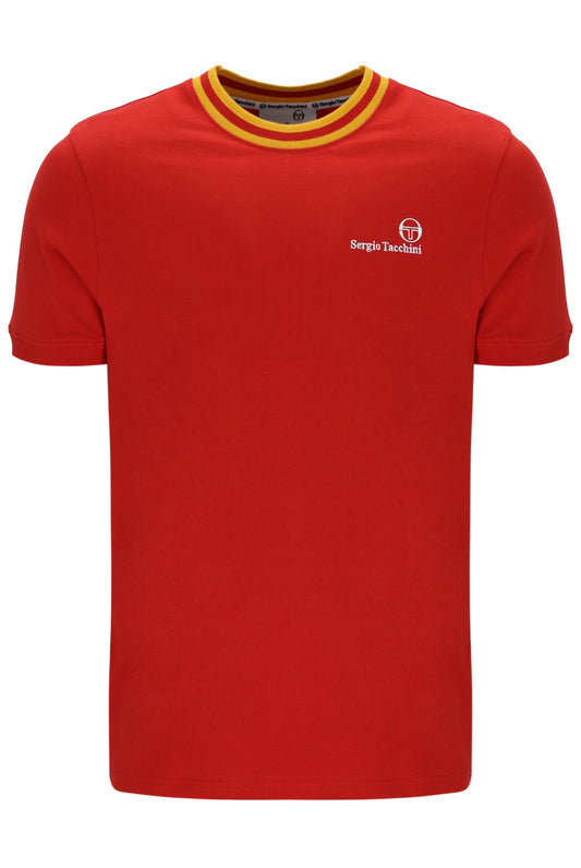 Sergio Tacchini | Rainer FC T-Shirt - Adrenaline Rush / Old Gold