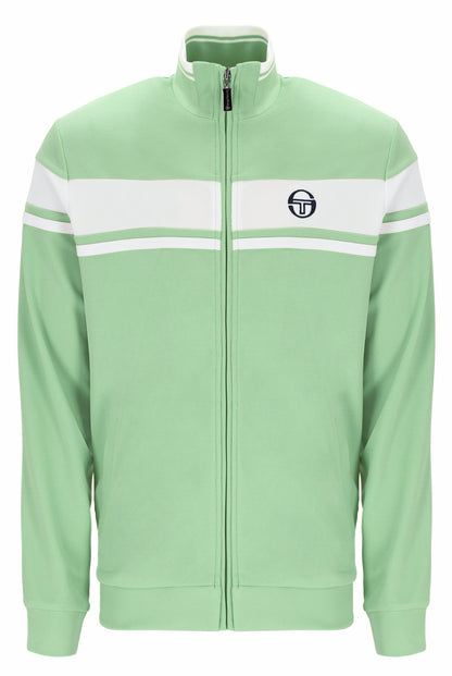 Sergio Tacchini | Damarindo Track Top - Quiet Green / Gardenia