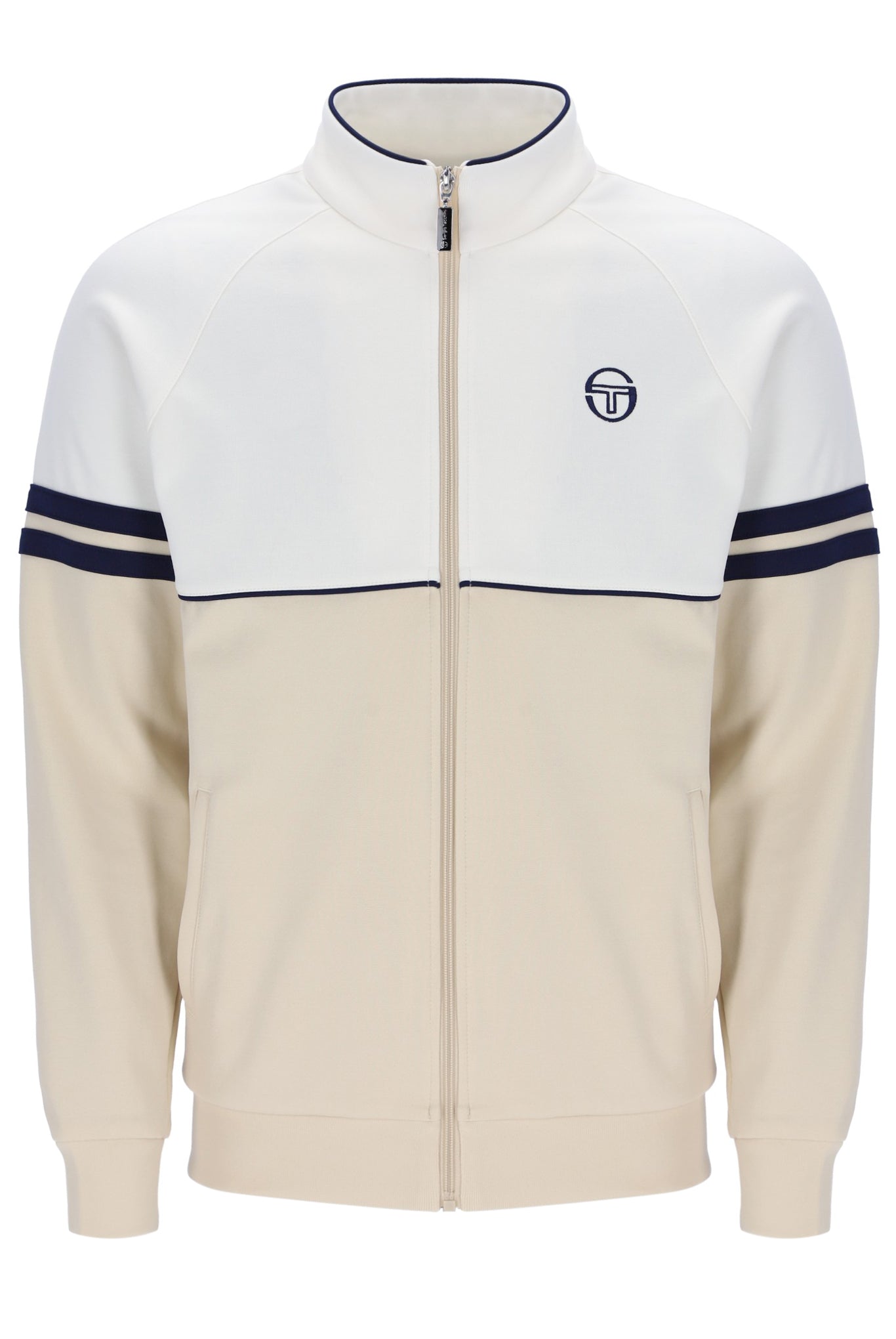 Sergio Tacchini | New Orion Track Jacket - Gardenia/Sandshell/Maritime