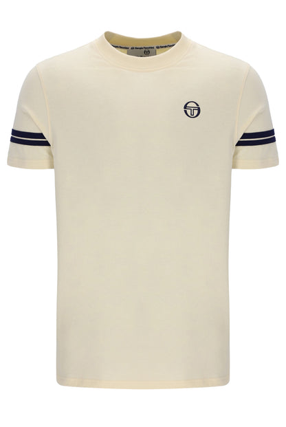 Sergio Tacchini | Grello Crew Neck T-shirt - Sandshell/Maritime Blue