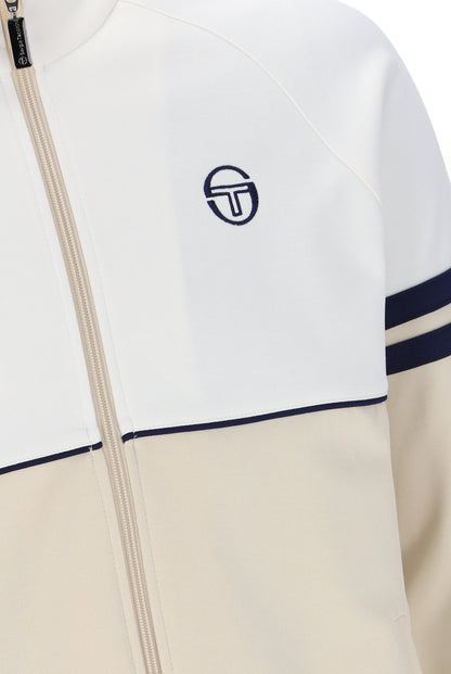 Sergio Tacchini | New Orion Track Jacket - Gardenia/Sandshell/Maritime