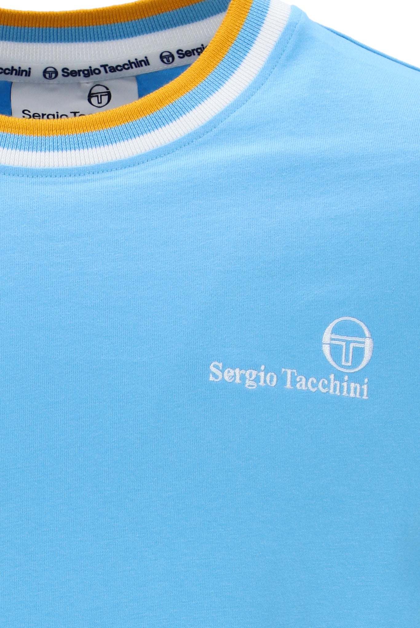 Sergio Tacchini | Rainer FC T-Shirt - Baltic Sea/White Old Gold