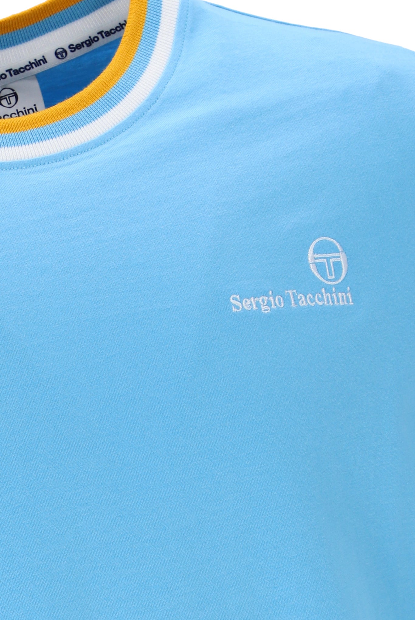 Sergio Tacchini | Rainer FC T-Shirt - Baltic Sea/White Old Gold