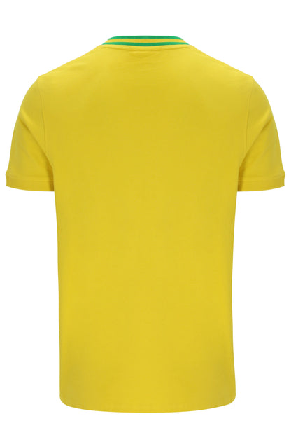 Sergio Tacchini | Rainer FC T-Shirt - Cyber Yellow / Fern Green