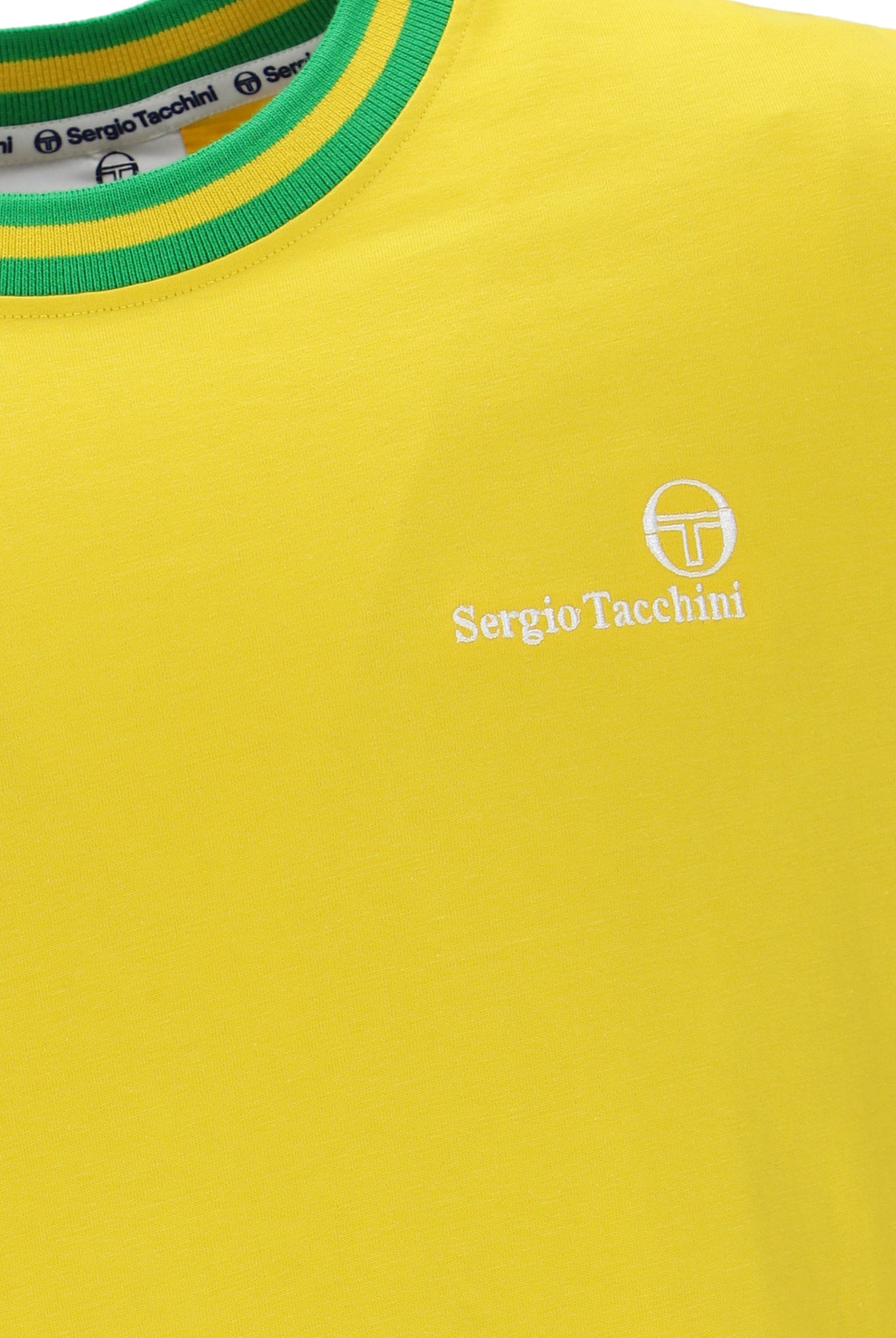 Sergio Tacchini | Rainer FC T-Shirt - Cyber Yellow / Fern Green