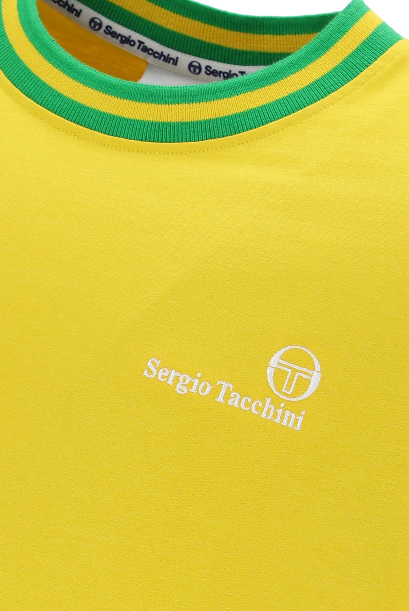 Sergio Tacchini | Rainer FC T-Shirt - Cyber Yellow / Fern Green