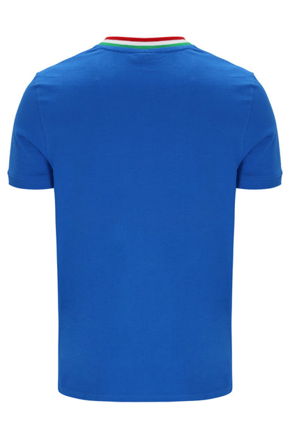 Sergio Tacchini | Rainer FC T-Shirt - Strong Blue/Fern Green/Adrenaline Rush