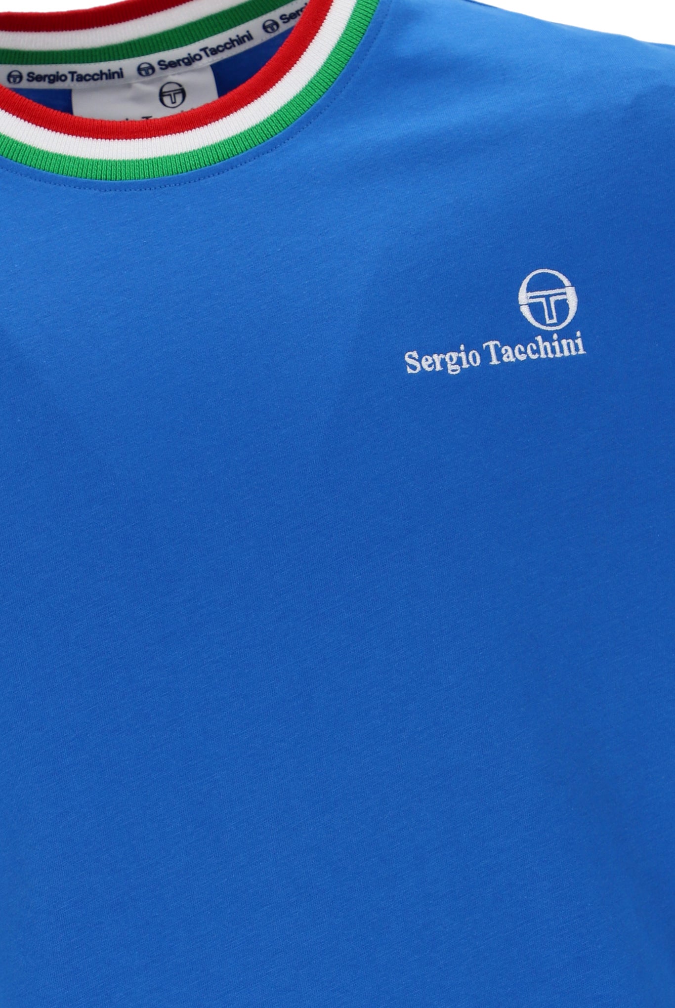 Sergio Tacchini | Rainer FC T-Shirt - Strong Blue/Fern Green/Adrenaline Rush
