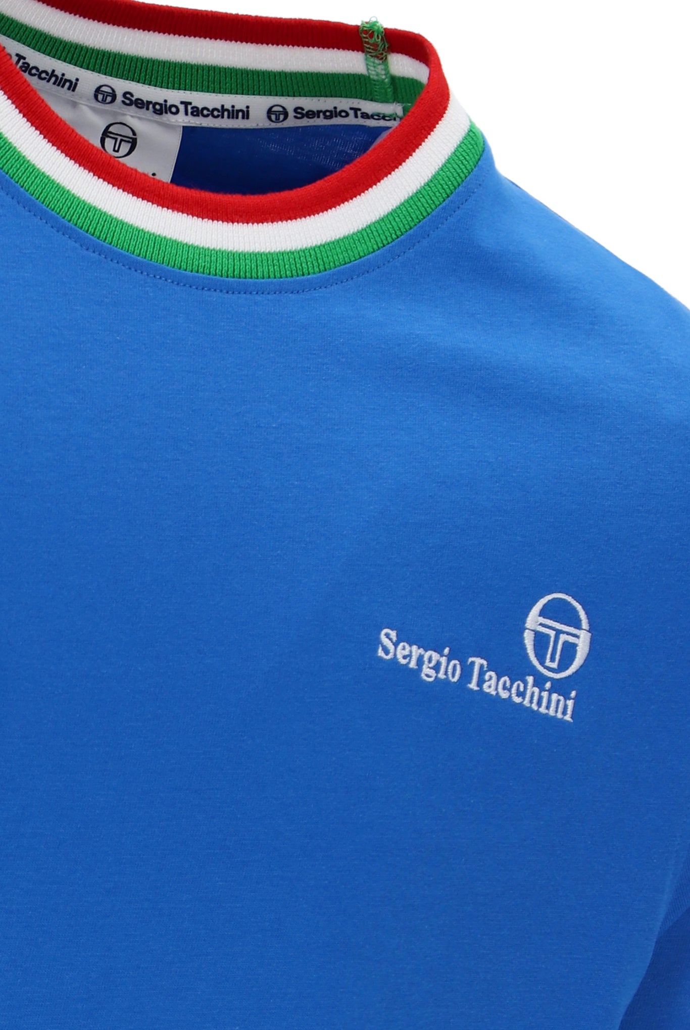Sergio Tacchini | Rainer FC T-Shirt - Strong Blue/Fern Green/Adrenaline Rush