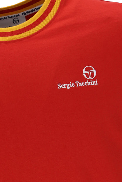 Sergio Tacchini | Rainer FC T-Shirt - Adrenaline Rush / Old Gold