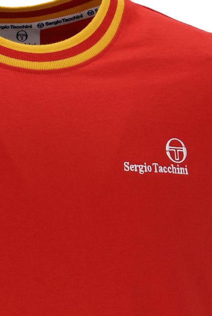 Sergio Tacchini | Rainer FC T-Shirt - Adrenaline Rush / Old Gold