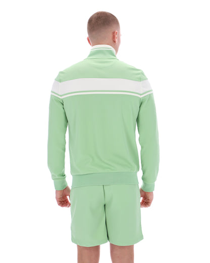 Sergio Tacchini | Damarindo Track Top - Quiet Green / Gardenia
