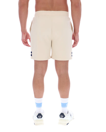 Sergio Tacchini | New Orion Track Short - Sandshell/Maritime Blue