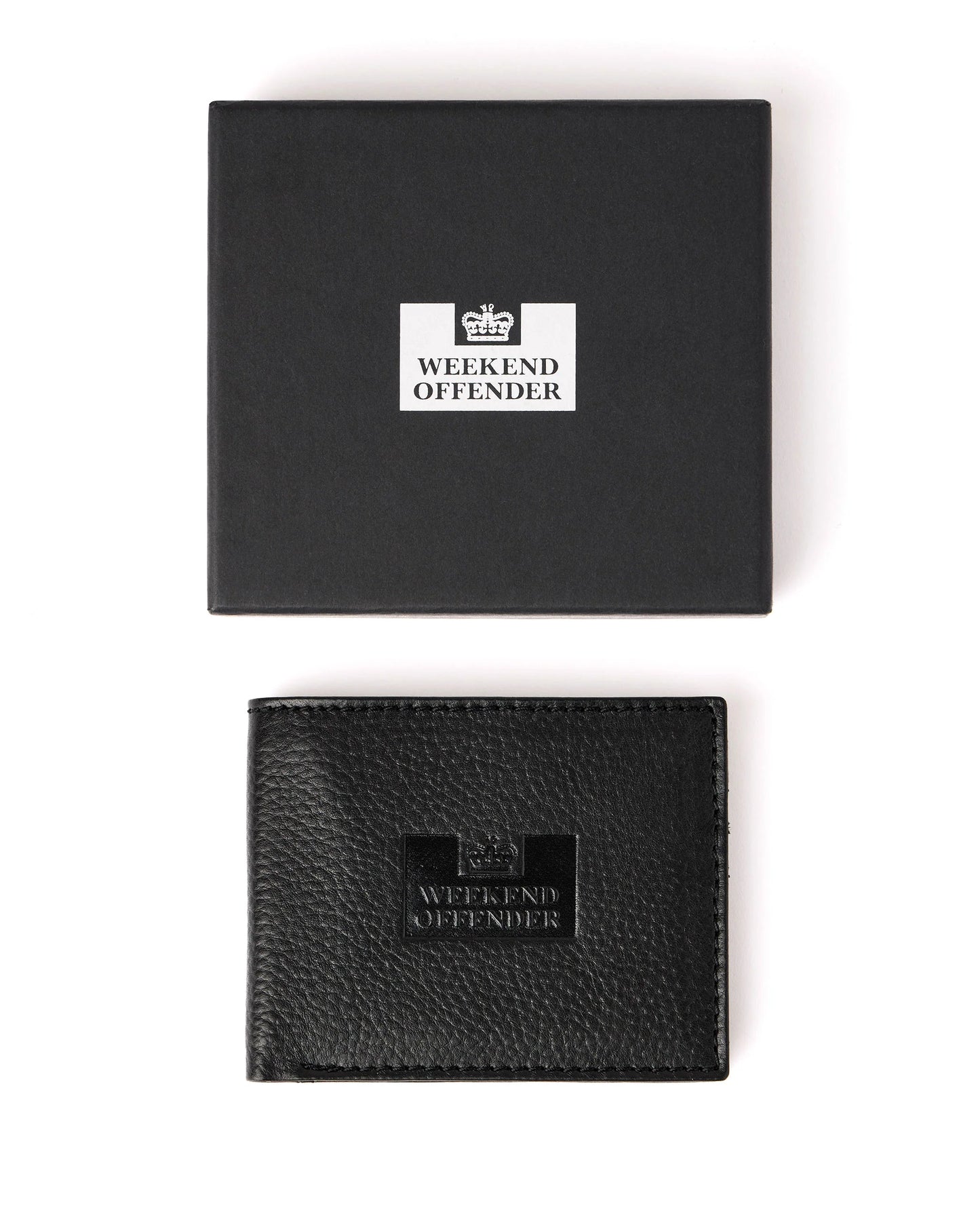 Weekend Offender - Billfold Leather Wallet with Gift Box