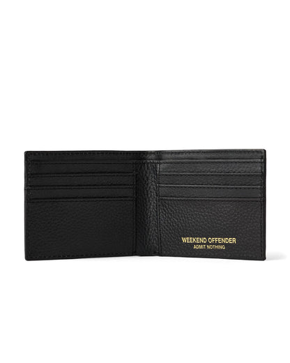 Weekend Offender - Billfold Leather Wallet with Gift Box